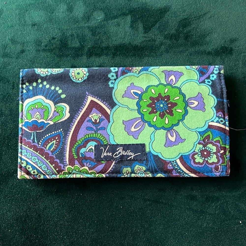 Vera Bradley Blue Rhapsody Cash Wallet